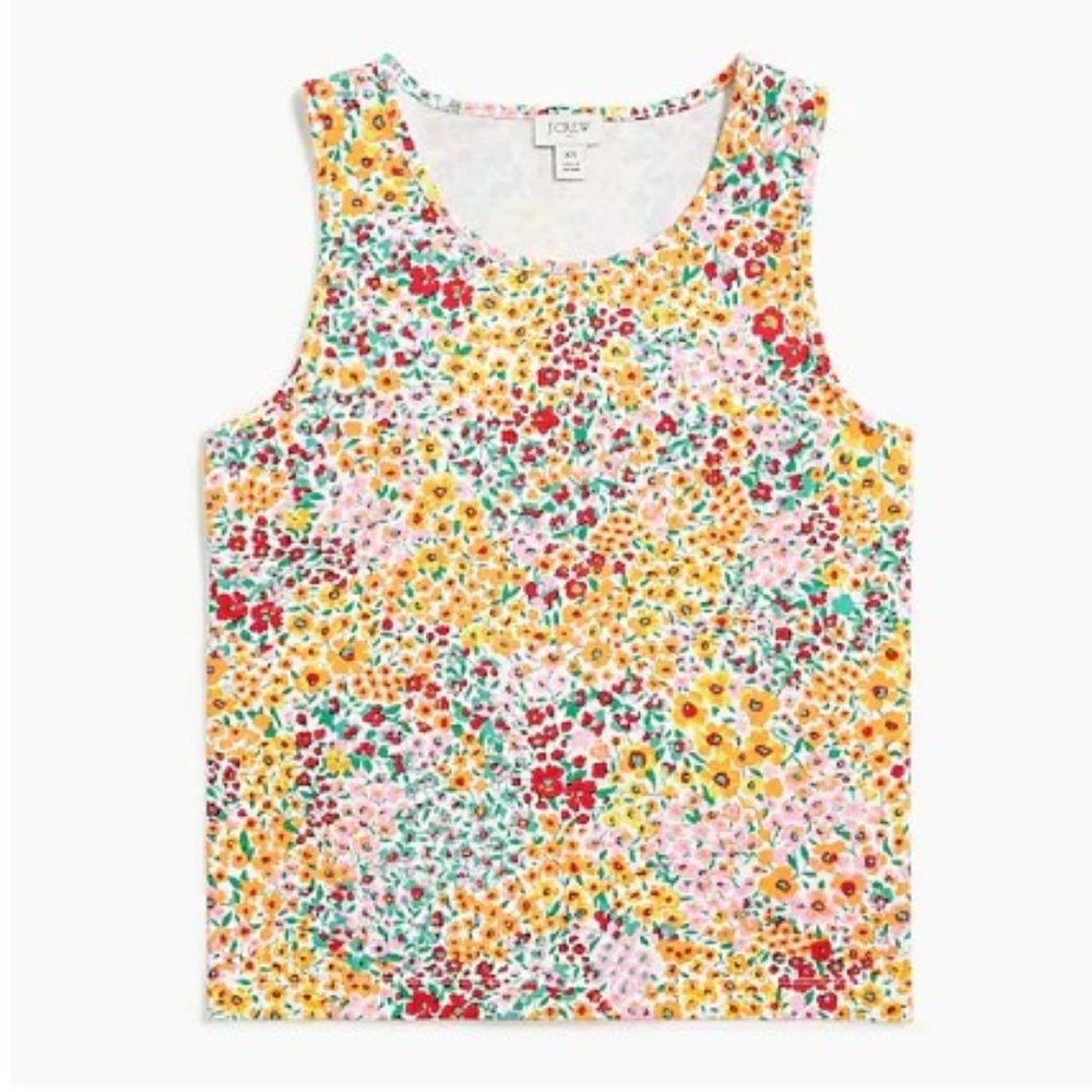 NWT J Crew Longline Tank Top